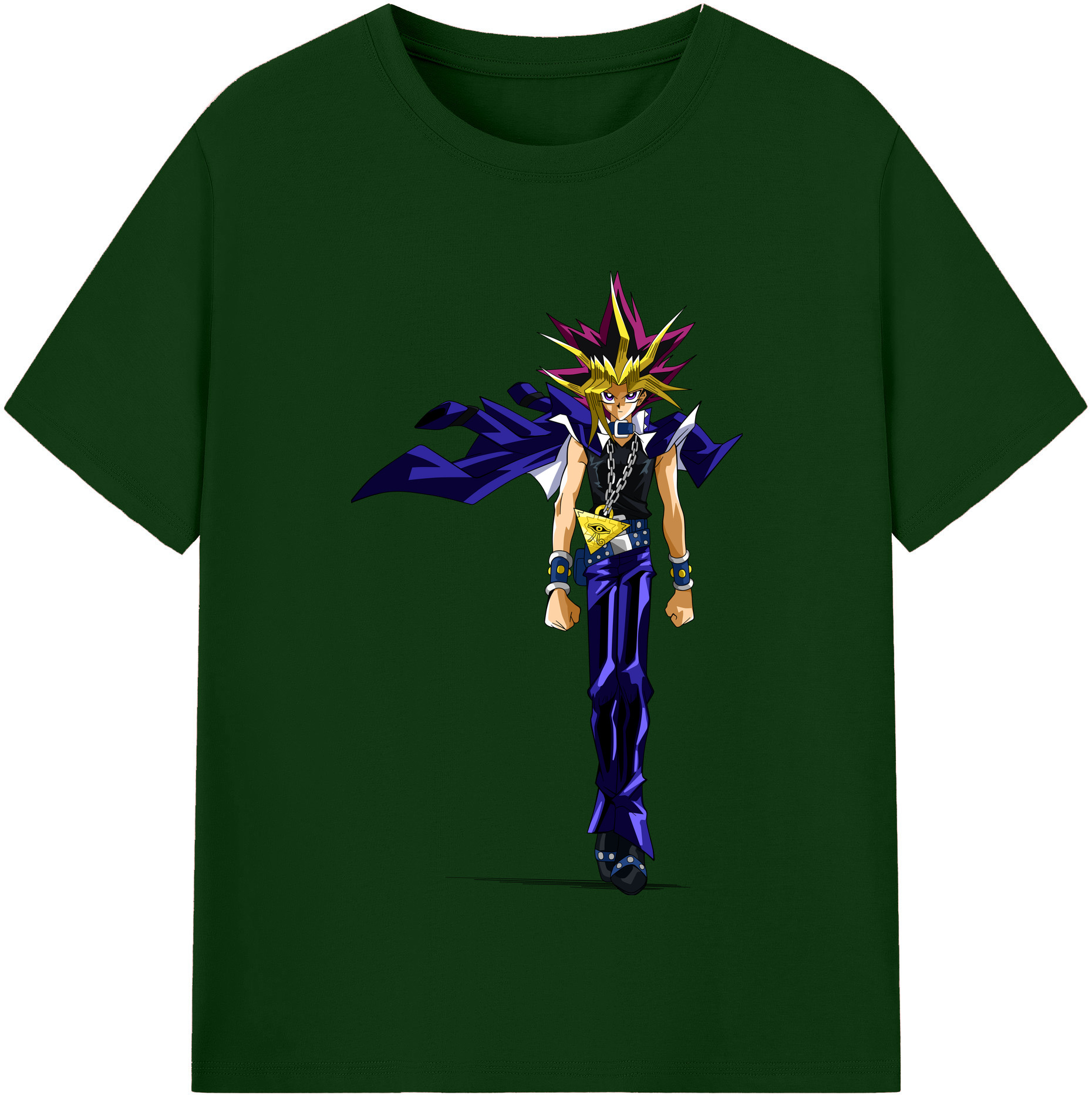 （画像用） 遊☆戯☆王 Yu-Gi-Oh! 綿100％半袖Tシャツ（フロントプリント）